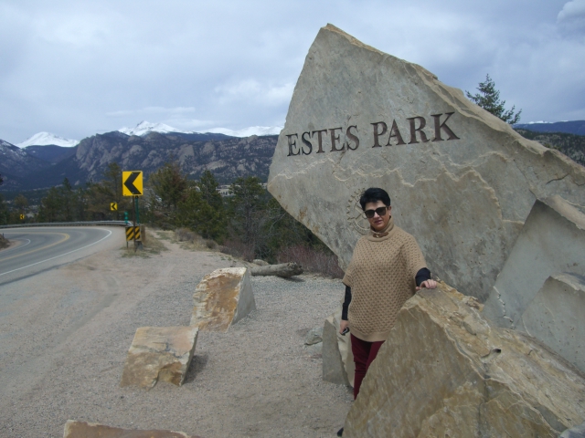 Vida Barkauskiene in Estes Park, Colorado